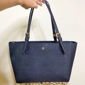 Navy Tory Burch Handbag